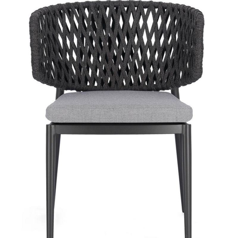Krzesło obiadowe NOELIA CHARCOAL