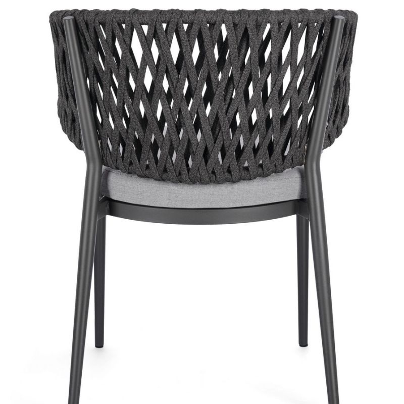 Krzesło obiadowe NOELIA CHARCOAL