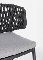 Krzesło obiadowe NOELIA CHARCOAL