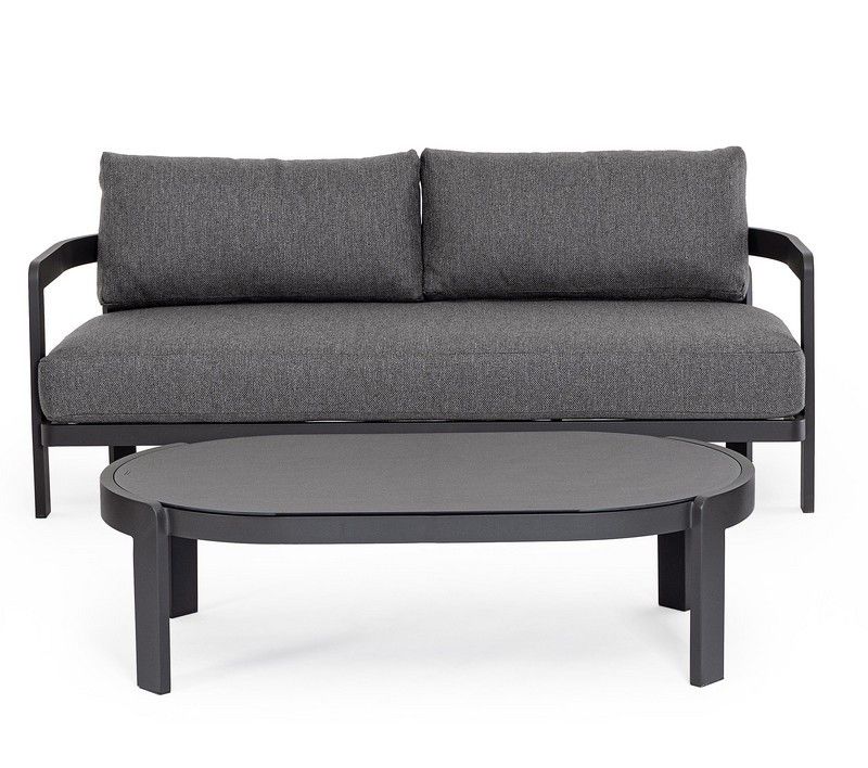 Zestaw kawowy PRESLEY CHARCOAL