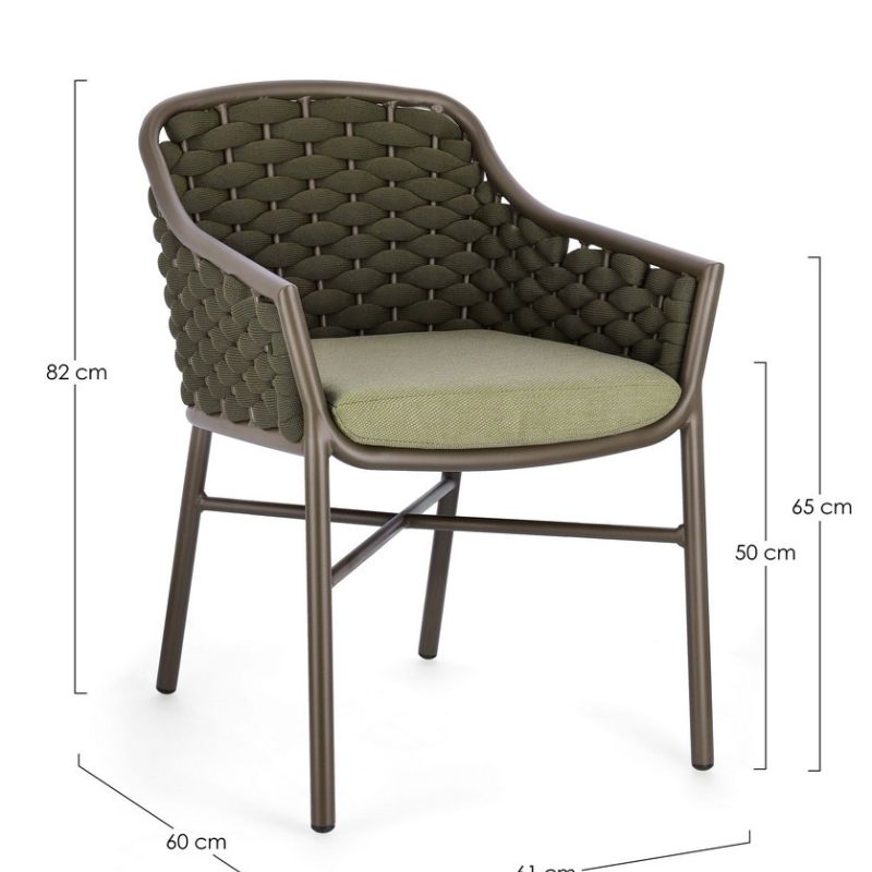 Krzesło obiadowe EVERLY OLIV QS24