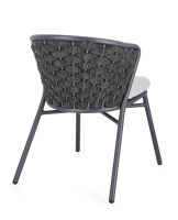 Krzesło obiadowe HARLOW CHARC QS22/GRAPHITE