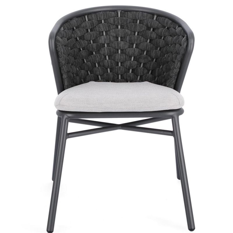 Krzesło obiadowe HARLOW CHARC QS22/GRAPHITE