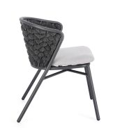 Krzesło obiadowe HARLOW CHARC QS22/GRAPHITE