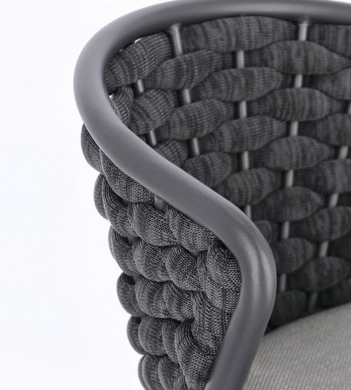 Krzesło obiadowe HARLOW CHARC QS22/GRAPHITE