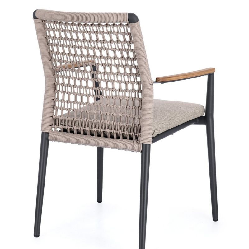 Krzesło obiadowe MADDOX CHARCOAL