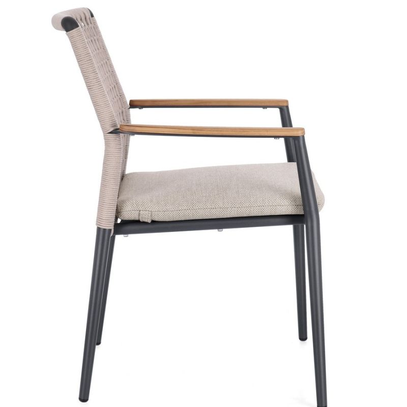 Krzesło obiadowe MADDOX CHARCOAL