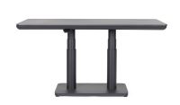 Stół MIGUEL 140x80x51/72 CHARCOAL