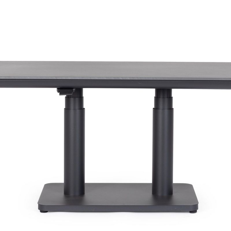 Stół MIGUEL 140x80x51/72 CHARCOAL