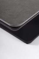 Stół MIGUEL 140x80x51/72 CHARCOAL