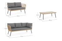 Zestaw kawowy BURREL NATURAL