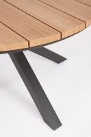 Stół ZELMAR ANTRACYT Ø130x75