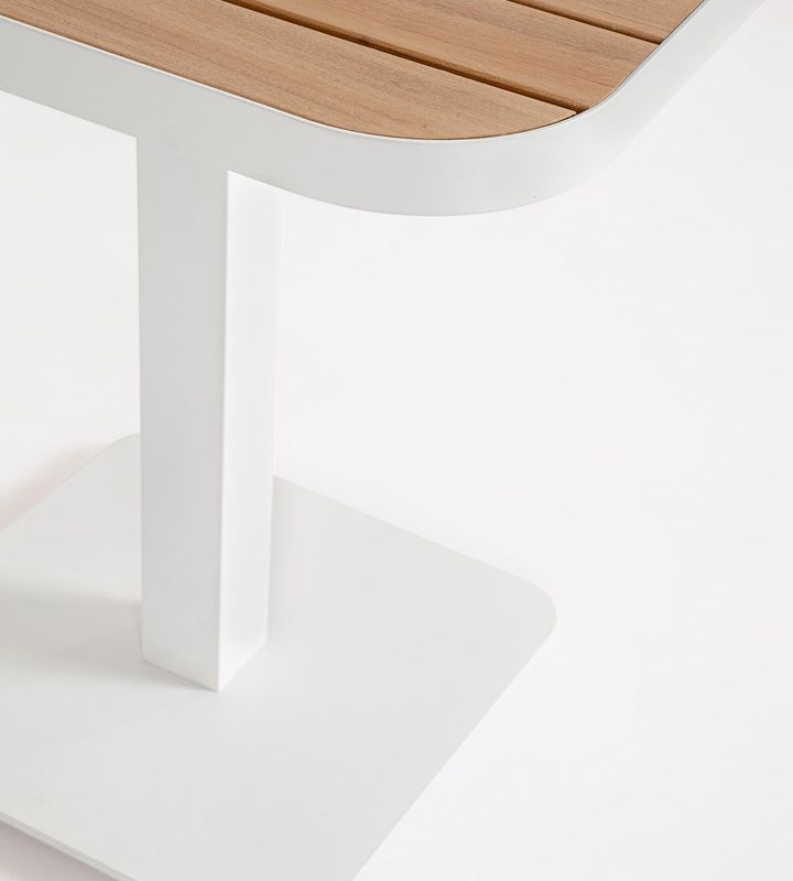 Stół BELMAR WHITE 75x75x75