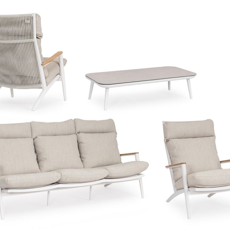 Zestaw kawowy IBISCO WHITE