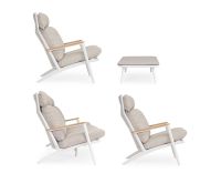 Zestaw kawowy IBISCO WHITE