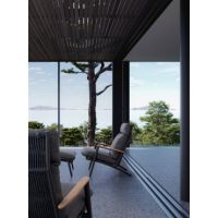 Fotel z podnóżkiem IBISCO LOUNG