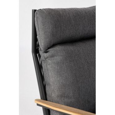 Fotel z podnóżkiem IBISCO LOUNG