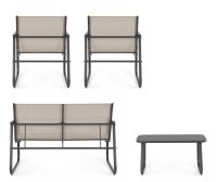 Zestaw kawowy GONZALO TAUPE