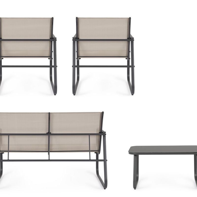 Zestaw kawowy GONZALO TAUPE