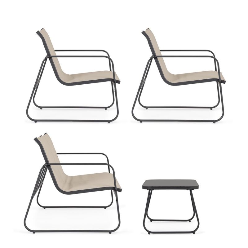 Zestaw kawowy GONZALO TAUPE