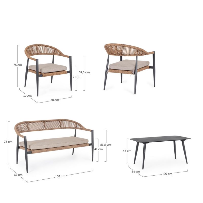 Zestaw kawowy JANDIA