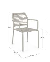 Krzesło obiadowe RAJADA SATURN