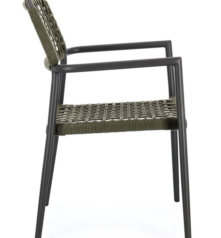 Krzesło obiadowe CALETA CHARC/GREEN