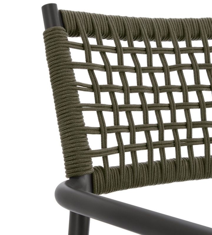 Krzesło obiadowe CALETA CHARC/GREEN