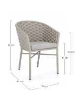 Krzesło obiadowe MARGALIDA SATURN