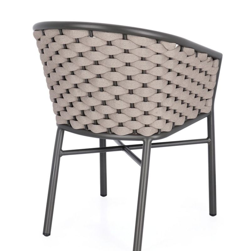 Krzesło obiadowe MARGALIDA CHARC/KHAKI