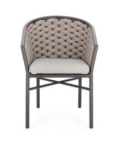 Krzesło obiadowe MARGALIDA CHARC/KHAKI