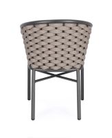 Krzesło obiadowe MARGALIDA CHARC/KHAKI