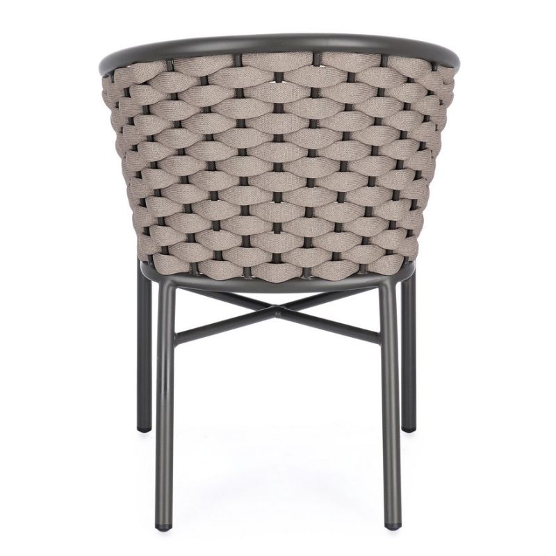 Krzesło obiadowe MARGALIDA CHARC/KHAKI