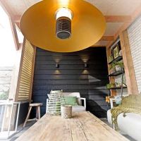 Lampa sufitowa-podgrzewacz Dome Pendant White