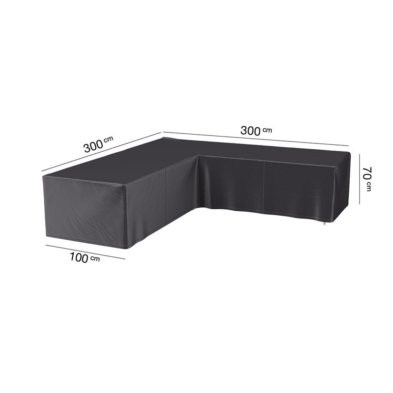 Pokrowiec na narożniki i sofy 300x300x100x70 cm