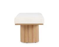 Pufa FLORIANA NAT-WHITE BOUCLE'