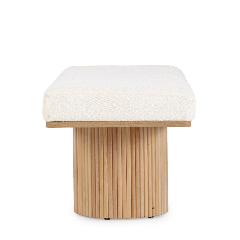 Pufa FLORIANA NAT-WHITE BOUCLE'