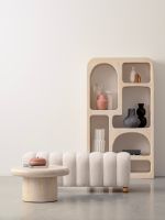 Pufa ZORA BOUCLÉ 2-SEATS