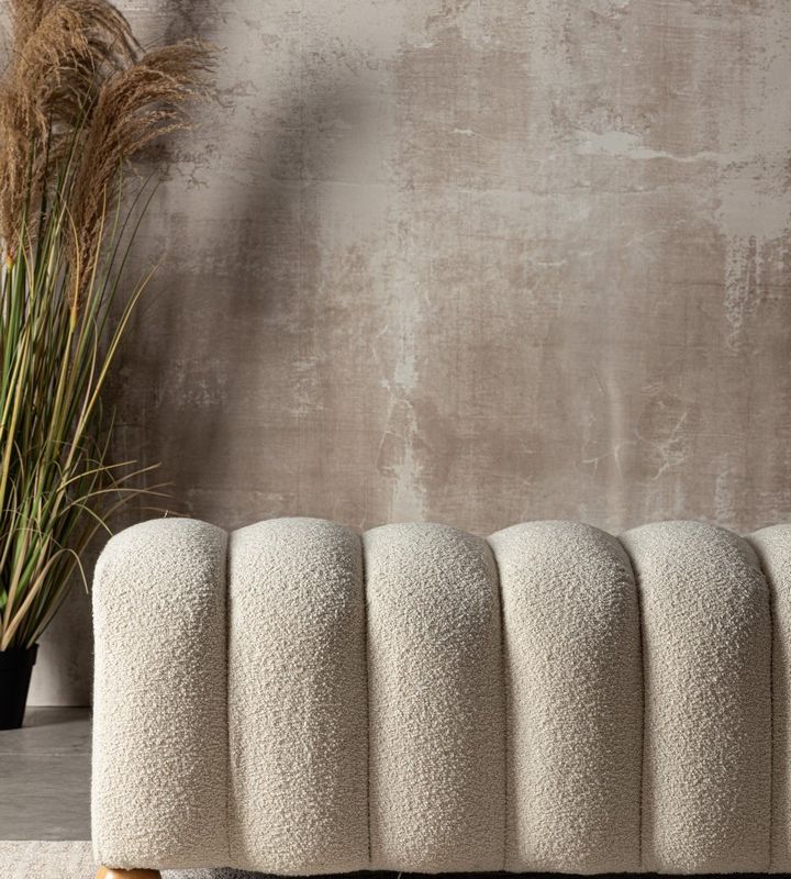 Pufa ZORA BOUCLÉ 2-SEATS