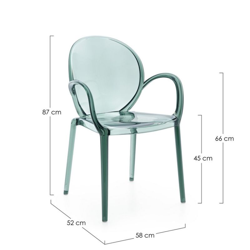 Krzesło obiadowe CAMILLA COFFEE