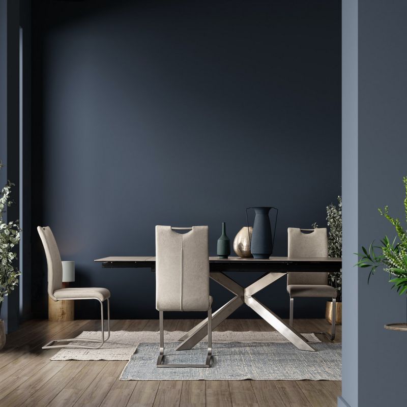 Stół jadalniany ARZACHEL 160-240x90x76h