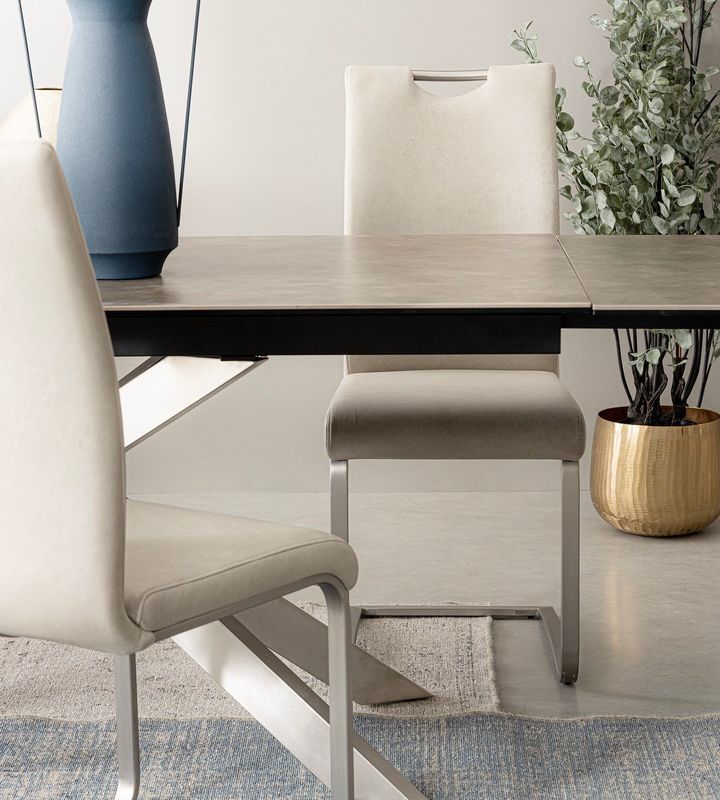 Stół jadalniany ARZACHEL 160-240x90x76h