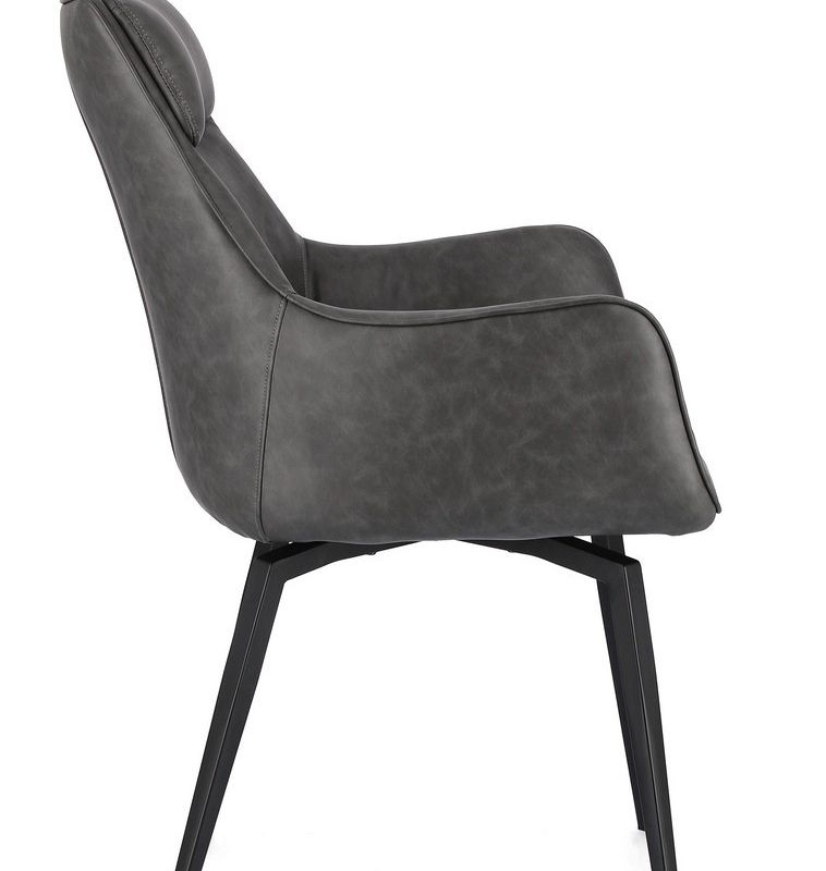 Fotel LAWRENCE CHARCOAL/TAUPE