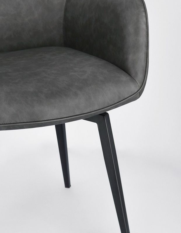 Fotel LAWRENCE CHARCOAL/TAUPE