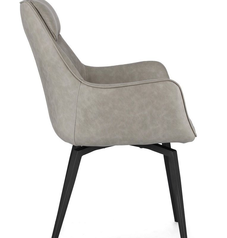 Fotel LAWRENCE CHARCOAL/TAUPE