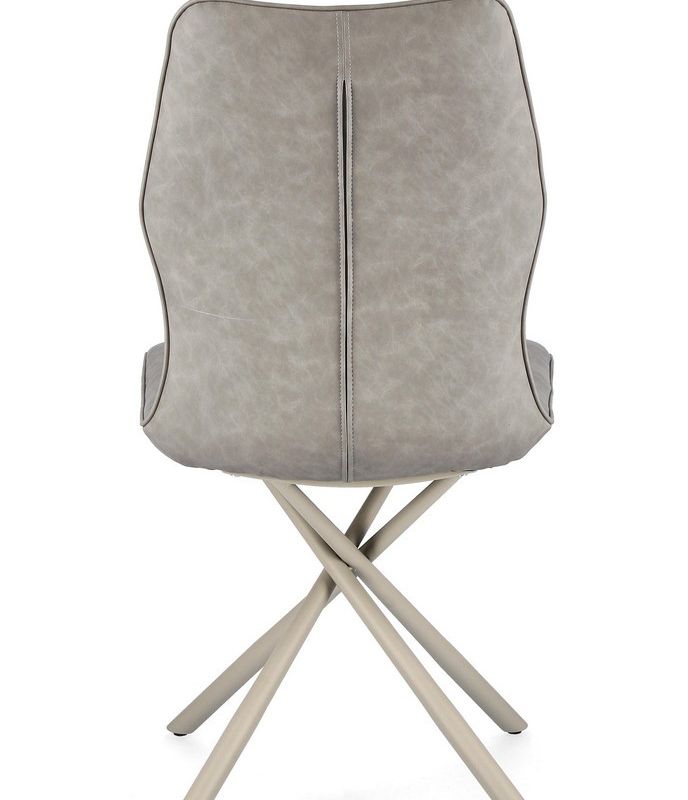 Krzesło KEPLER CHARCOAL/TAUPE