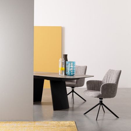 Stół jadalniany OLIVER CERAMIC 180-220x90x75h