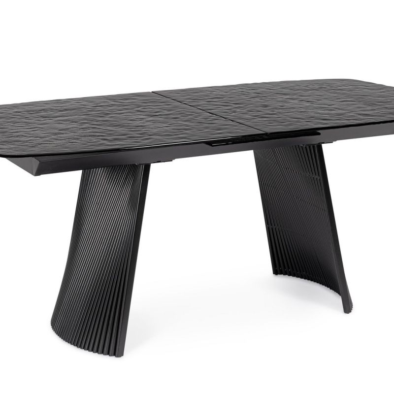 Stół jadalniany OLIVER GLASS 180-220x90x75h