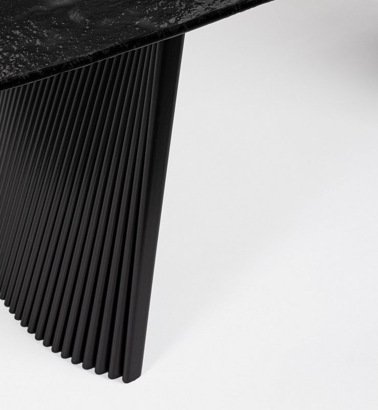 Stół jadalniany OLIVER GLASS 180-220x90x75h