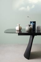 Stół jadalniany OLIVER GLASS 180-220x90x75h